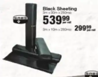 Build It Black Sheeting offer