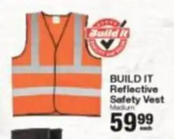 Build It BUILD IT Reflective Safety Vest offer