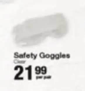 Build It Safety Goggles offer