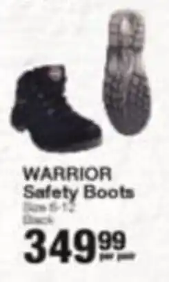 Build It WARRIOR Safety Boots offer