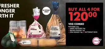 Woolworths Buy all 4 for 120 offer