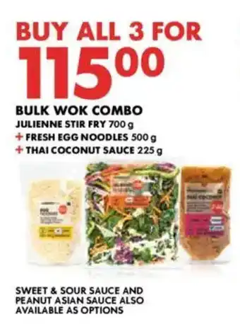 Woolworths Buy all 3 for 115 offer