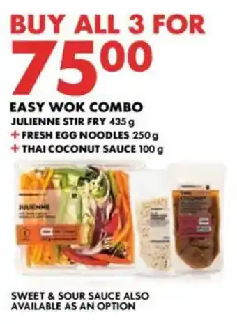 Woolworths Buy all 3 for 75 offer