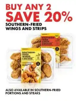 Woolworths Southern-fried wings and strips offer