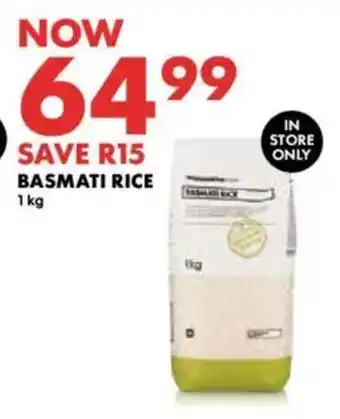 Woolworths Basmati rice offer