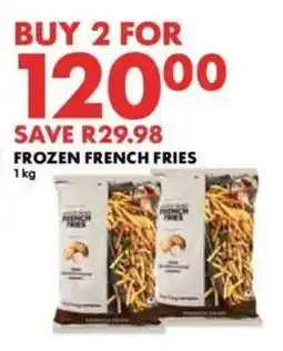 Woolworths Frozen french fries offer