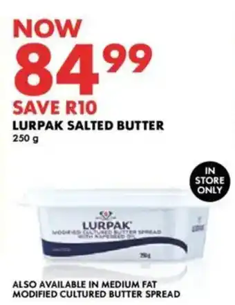 Woolworths Lurpak salted butter offer