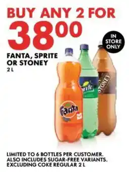 Woolworths Fanta, sprite or stoney offer