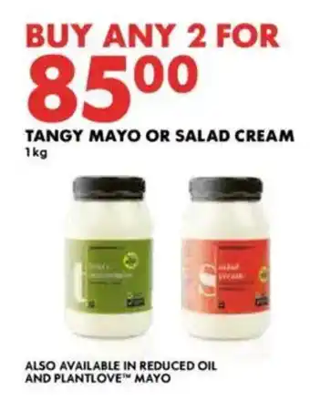 Woolworths Tangy mayo or salad cream offer