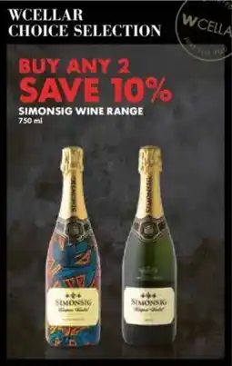 Woolworths Simonsig wine range offer