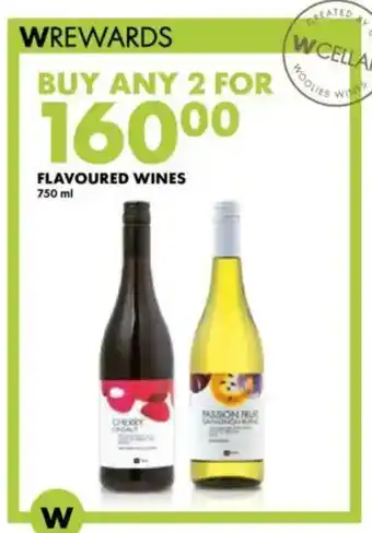 Woolworths Flavoured wines offer