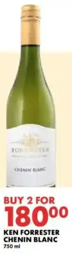 Woolworths Ken forrester chenin blanc offer