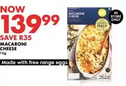 Woolworths Macaroni cheese offer