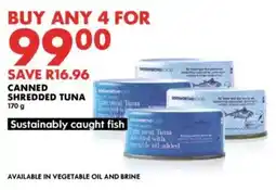 Woolworths Canned shredded tuna offer