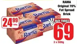 Boxer RAMA Original 70% Fat Spread Brick offer