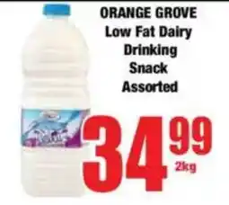 Boxer ORANGE GROVE Low Fat Dairy Drinking Snack Assorted offer