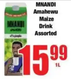 Boxer MNANDI Amahewu Maize Drink Assorted offer