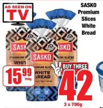 Boxer SASKO Premium Slices White Bread offer