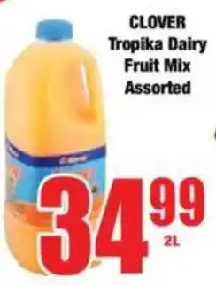 Boxer CLOVER Tropika Dairy Fruit Mix Assorted offer