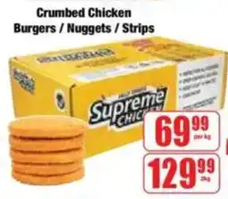 Boxer Crumbed Chicken Burgers/ Nuggets/ Strips offer