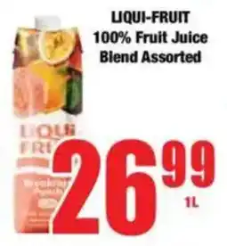 Boxer LIQUI-FRUIT 100% Fruit Juice Blend Assorted offer