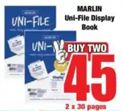 Boxer MARLIN Uni-File Display Book offer