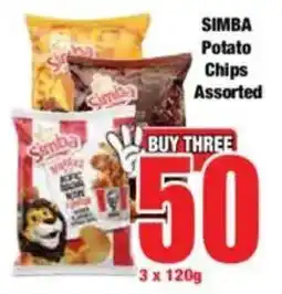 Boxer SIMBA Potato Chips Assorted offer