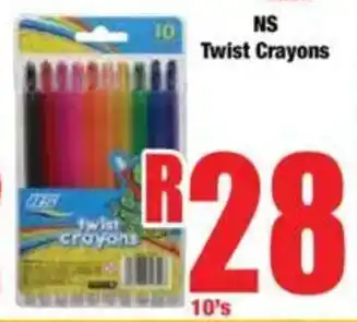 Boxer NS Twist Crayons offer