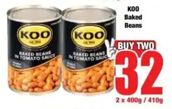 Boxer KOO Baked Beans offer