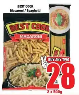 Boxer BEST COOK Macaroni/ Spaghetti offer