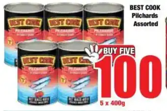 Boxer BEST COOK Pilchards Assorted offer