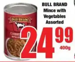 Boxer BULL BRAND Mince with Vegetables Assorted offer