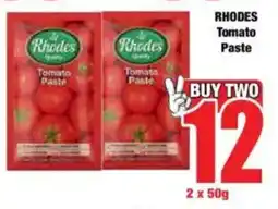 Boxer RHODES Tomato Paste offer