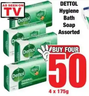 Boxer DETTOL Hygiene Bath Soap Assorted offer