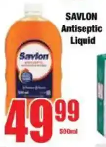 Boxer SAVLON Antiseptic Liquid offer