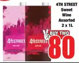 Boxer 4TH STREET Sweet Wine Assorted offer