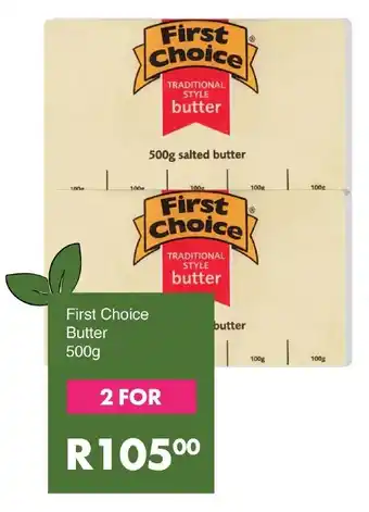 Save First Choice Butter offer