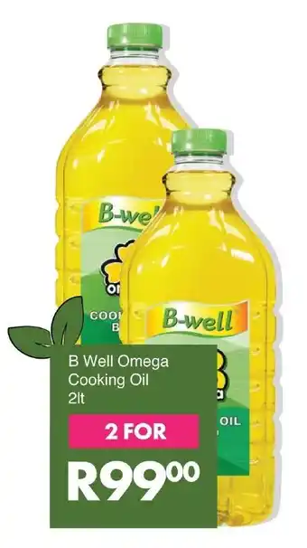 Save B Well Omega Cooking Oil offer