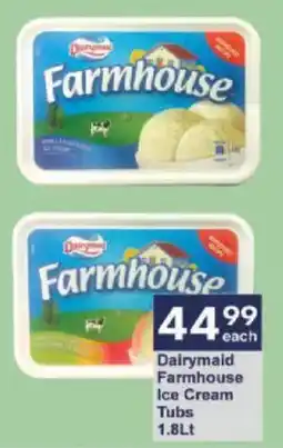 President Hyper Dairymaid Farmhouse Ice Cream Tubs offer