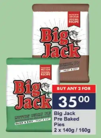 President Hyper Big Jack Pre Baked Pies offer