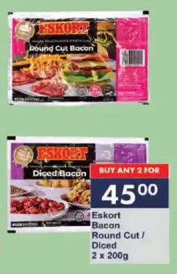 President Hyper Eskort Bacon Round Cut/ Diced offer