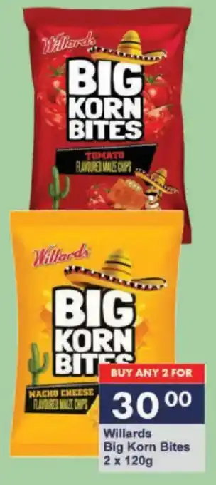 President Hyper Willards Big Korn Bites offer