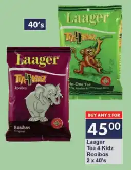 President Hyper Laager Tea 4 Kidz Rooibos offer