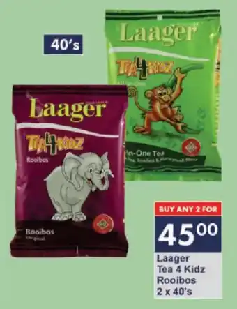 President Hyper Laager Tea 4 Kidz Rooibos offer