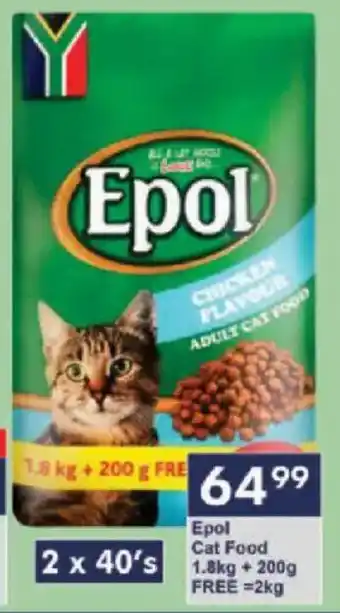 President Hyper Epol Cat Food offer