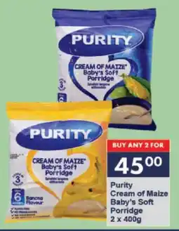 President Hyper Purity Cream of Maize Baby's Soft Porridge offer