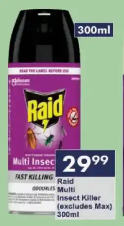 President Hyper Raid Multi Insect Killer offer