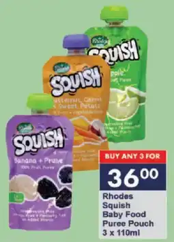 President Hyper Rhodes Squish Baby Food Puree Pouch offer