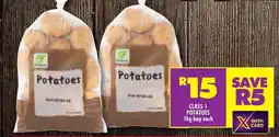 Shoprite Class 1 Potatoes offer