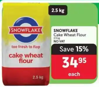 Makro SNOWFLAKE Cake Wheat Flour offer